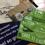 【100円】 おしゃれロゴ巾着、保冷・保温バッグ、大型ビニール製バッグ