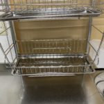 【キッチン】突っ張り2段の水切りカゴ