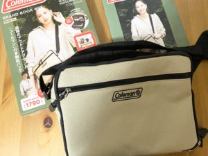 【雑誌付録】colemanショルダーバッグ　宝島社