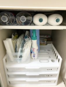 【100円】ナイロン袋の収納を見直しました。