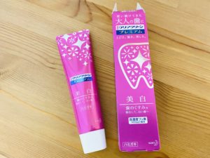 【美容】美白歯磨き クリアクリーンプレミアム