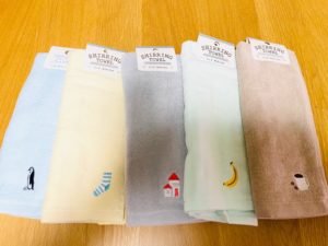 【セリア】フェイスタオル