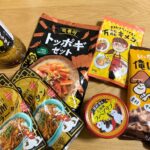 【KALDI】黒酢サンラータン、しいたけスナック、スペアリブ缶