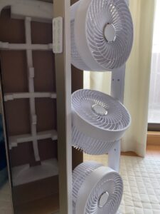 【楽天】マルチファン　3連タイプ　扇風機