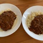 【簡単調理】かけうま麺用ソースジャージャー麺の素と坦々麺の素