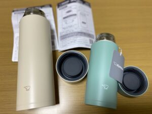 【おすすめ】象印のシームレス栓水筒