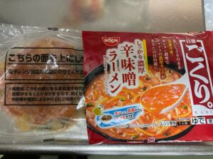 【冷凍食品】日清ごくり。辛味噌ラーメン